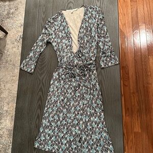 Diane Von Furestenburg Wrap Dress - Like new